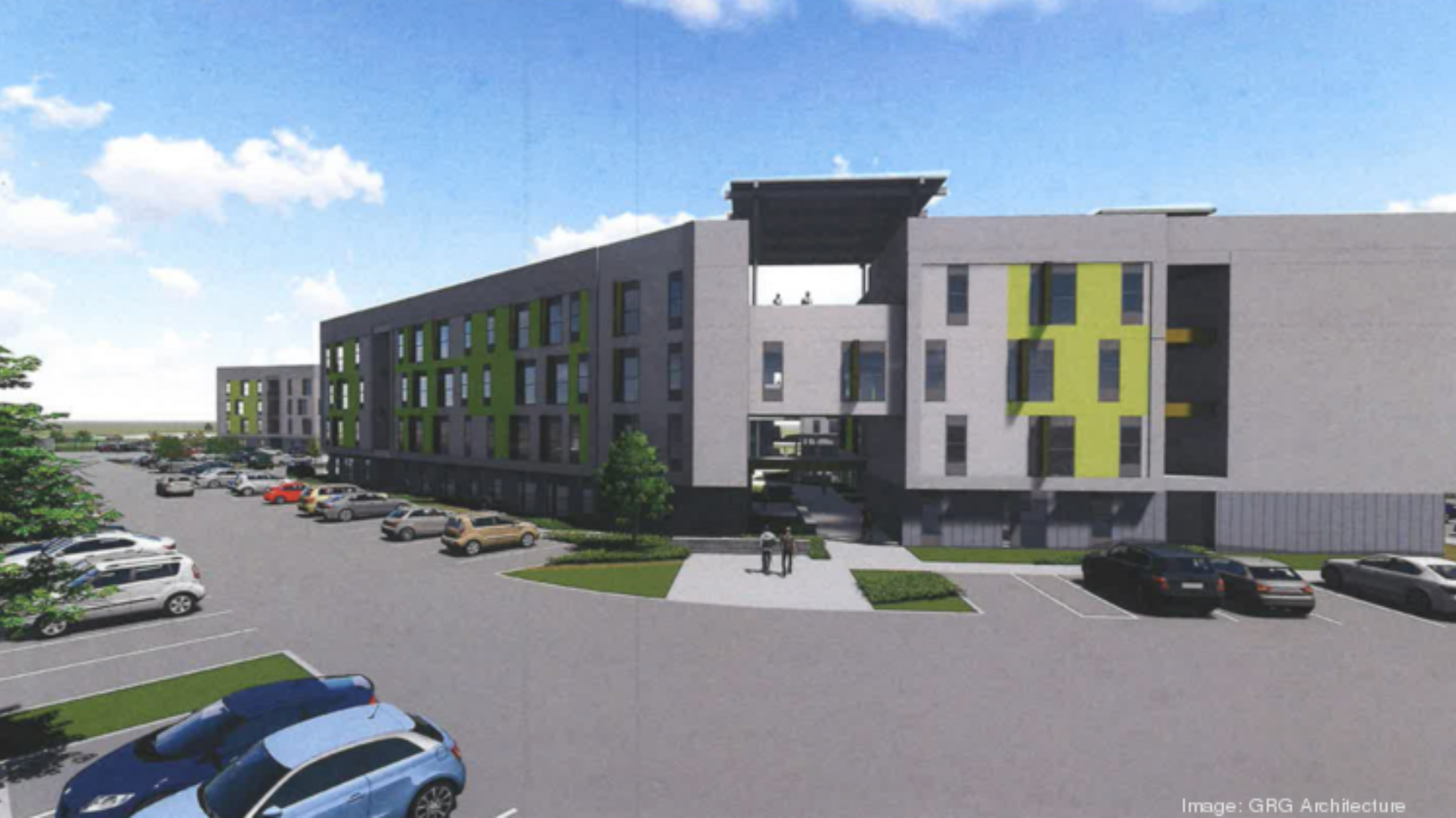 apartment complex breaking ground SAHA